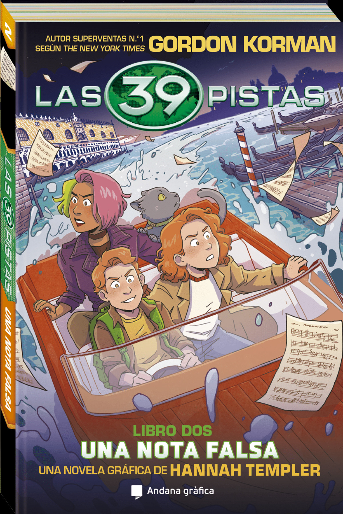 Las 39 pistas. Libro 2: Una nota falsa. C�mic de misterio y aventuras