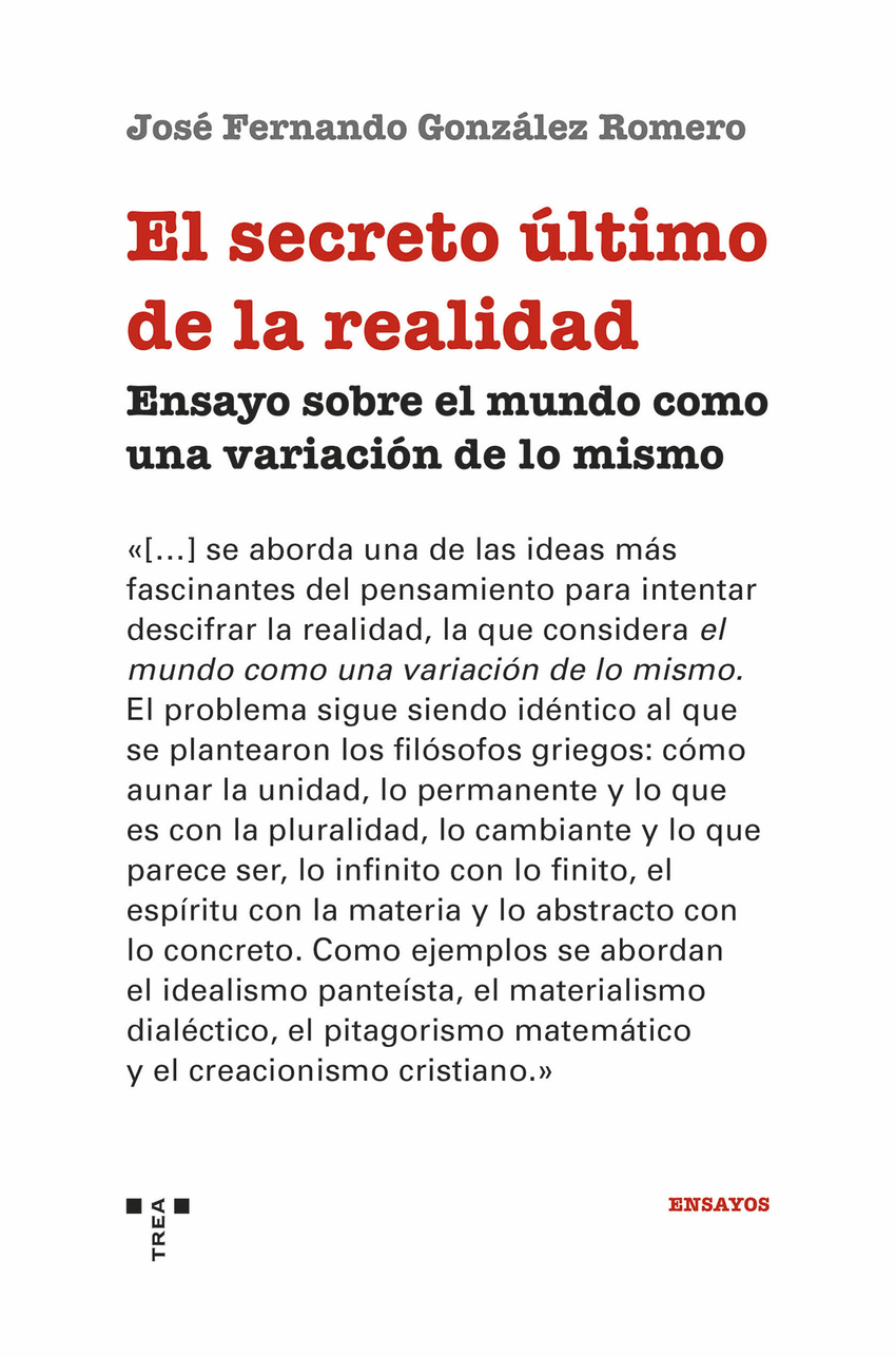 El secreto �ltimo de la realidad