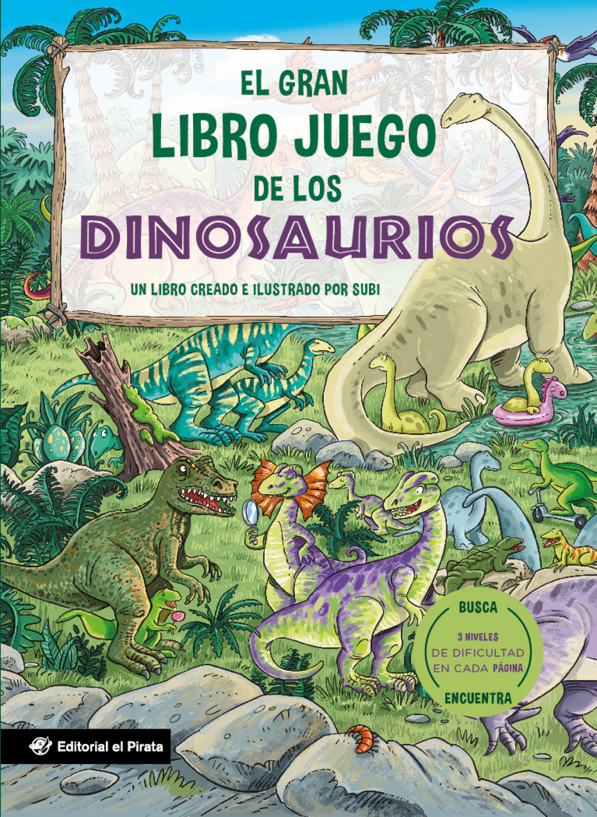 El gran libro juego de los dinosaurios