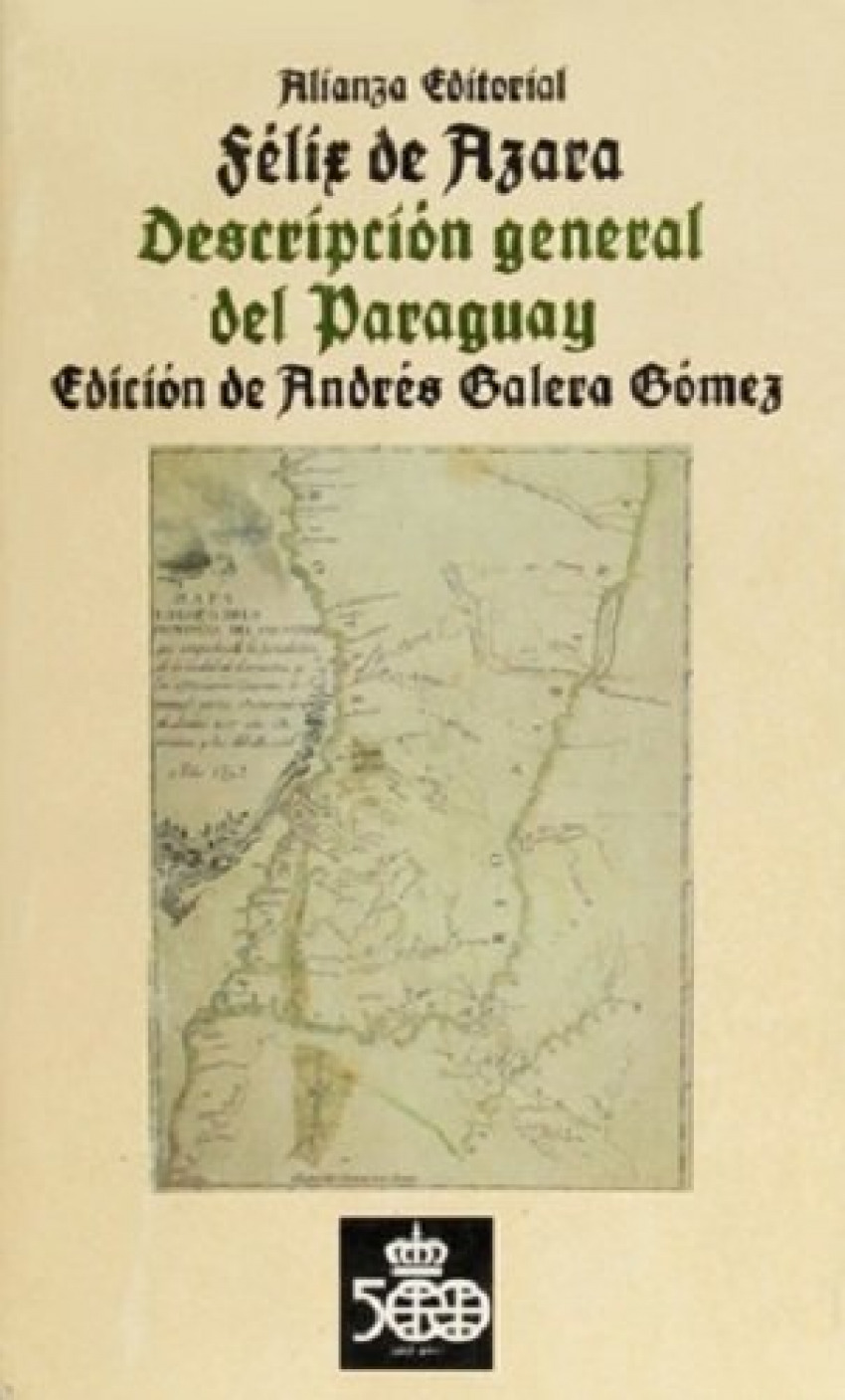 Descripcion general de paraguay - Azara, Felix De