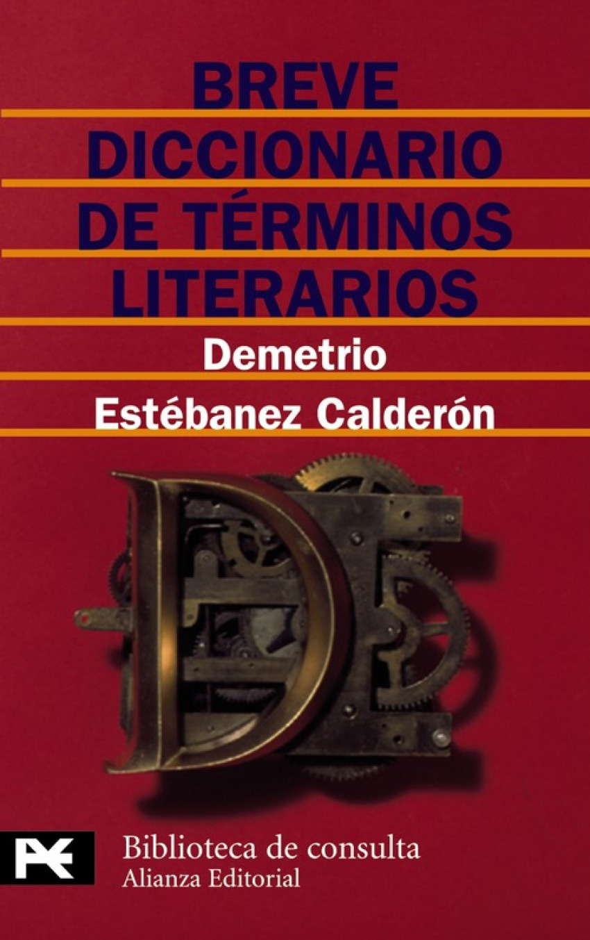 Breve diccionario de términos literarios - Estébanez Calderón, Demetrio
