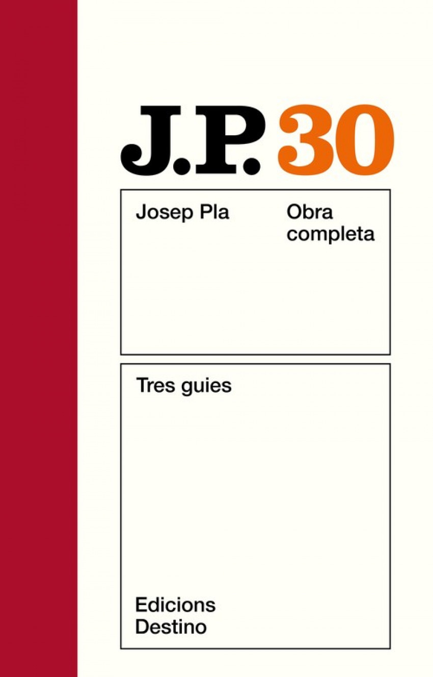 O.c.j.pla 30 tres guies - Pla, Josep