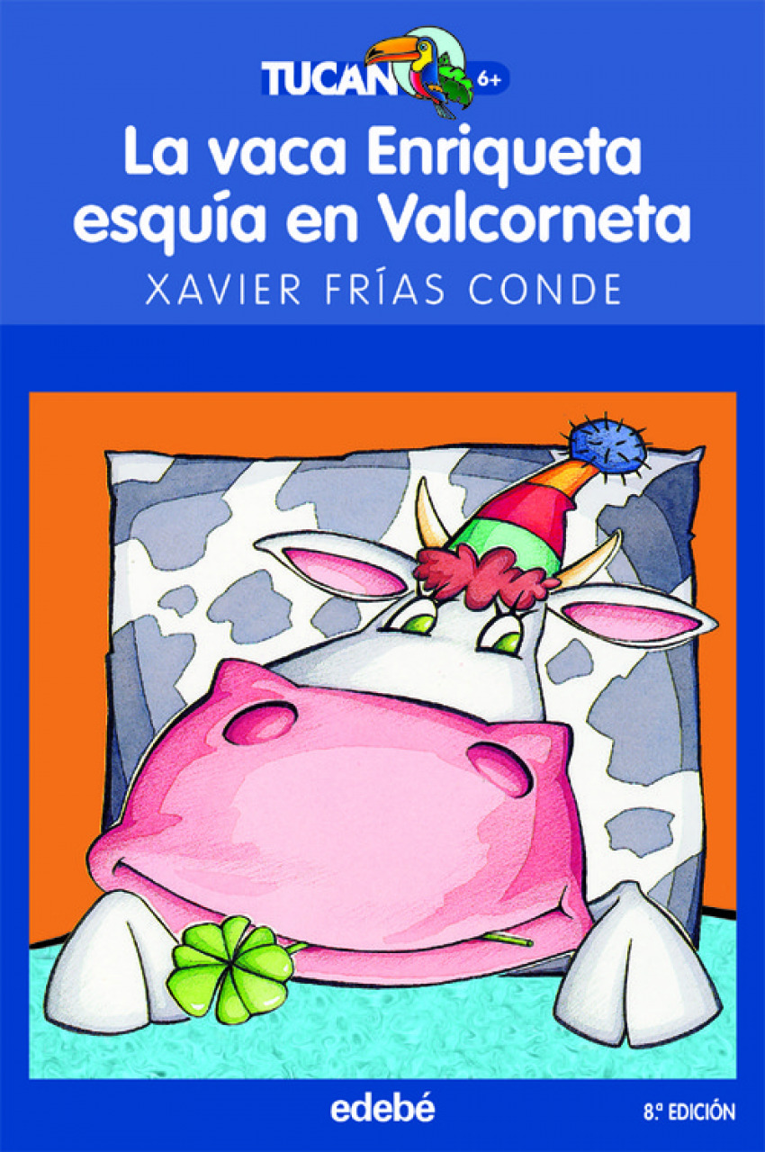 La vaca Enriqueta esquía en Valcorneta - Xavier Frias Conde