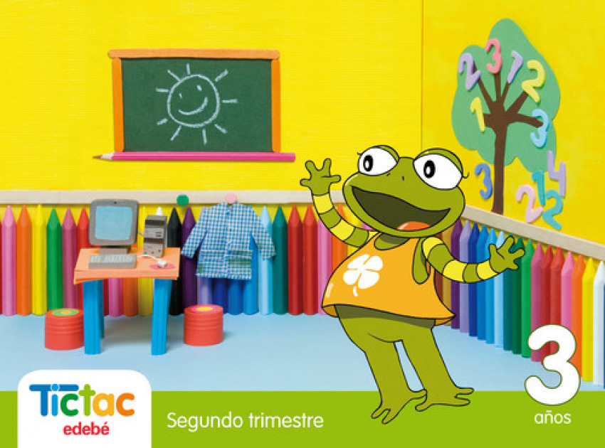 ^(10).tic tac 3 aÑos (2º.trimestre).infantil - Edebé, Obra Colectiva