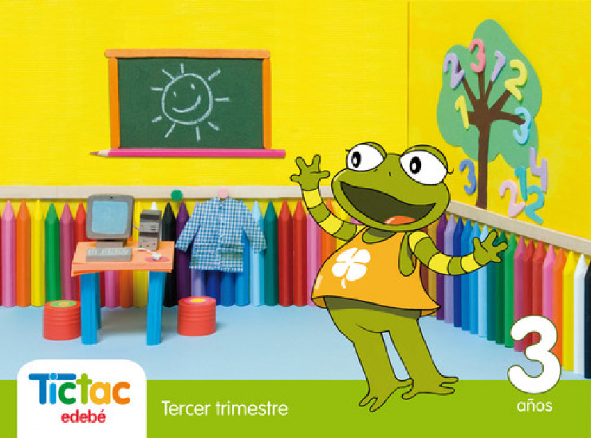 ^(10).tic tac 3 aÑos (3º.trimestre).infantil - Edebé, Obra Colectiva