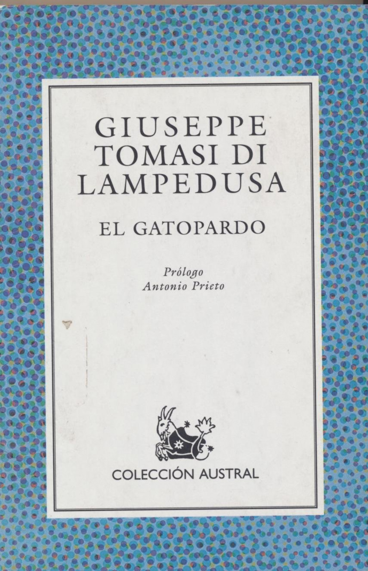 El gatopardo - Tomasi di Lampedusa, Giuseppe