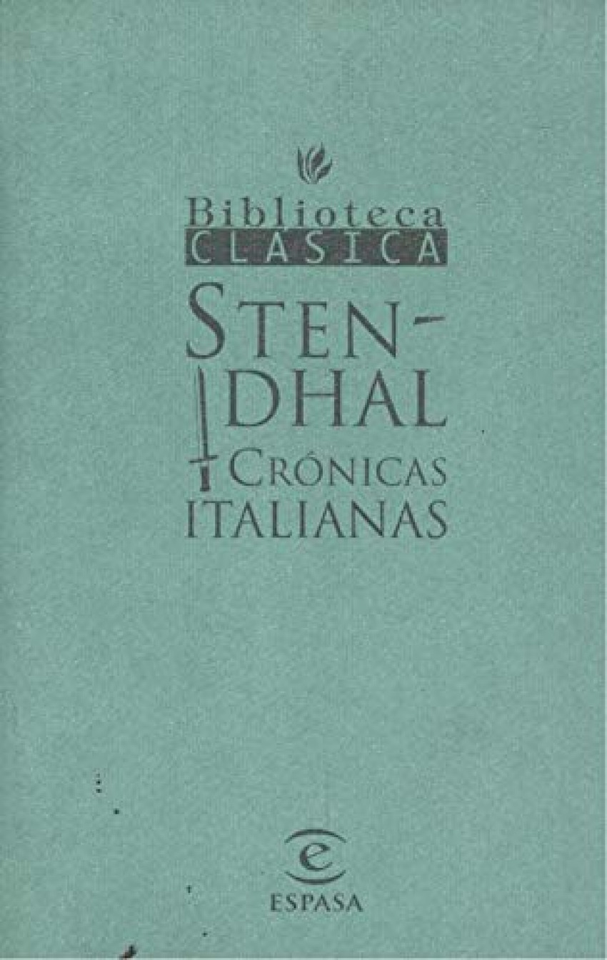 Crónicas italianas - Stendhal / Méndez, Concha