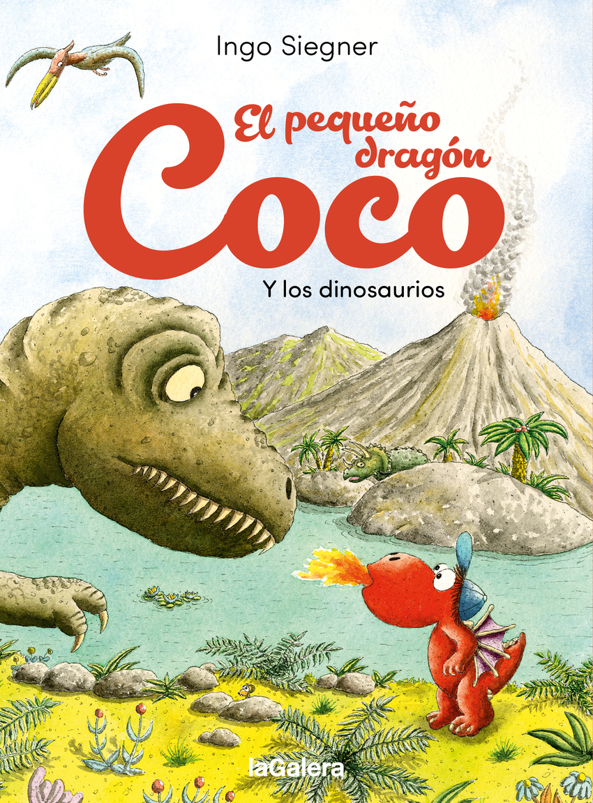El peque�o drag�n Coco y los dinosaurios