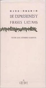 DICCIONARIO DE EXPRESIONES Y FRASES LATINAS
