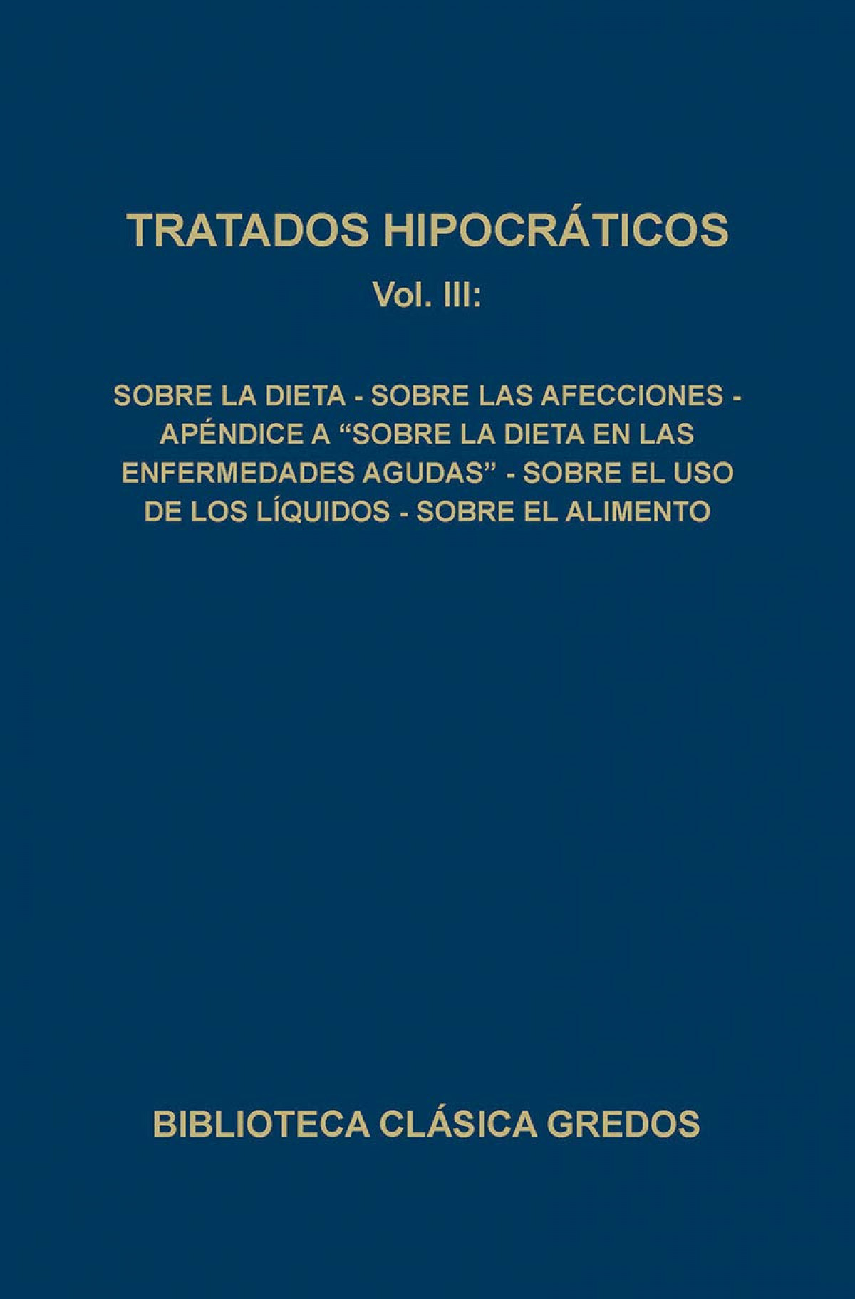 3.Tratados Hipocraticos - Varios Autores