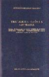 TRATADOS DE CR�TICA LITERARIA