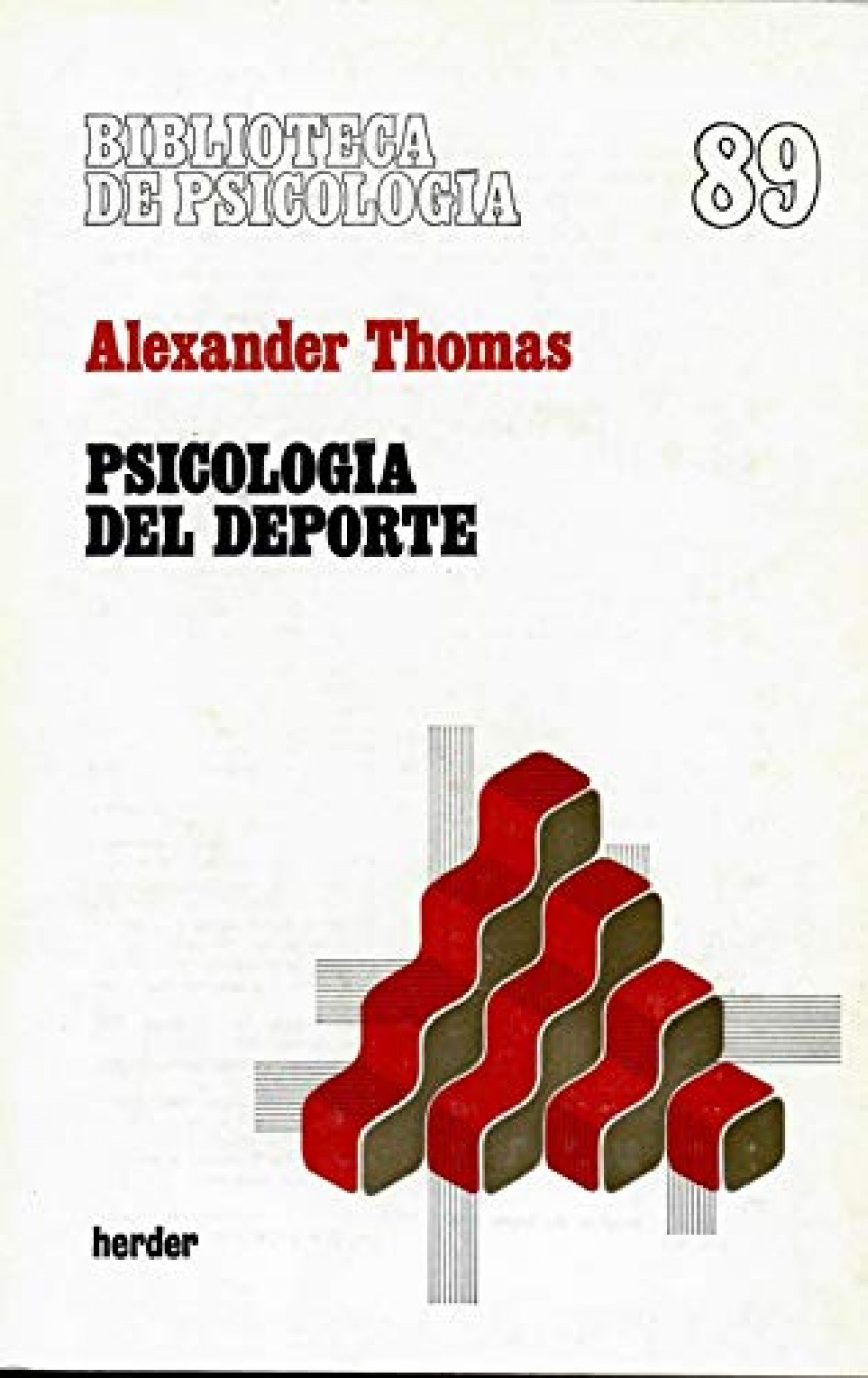 Psicologia del deporte - Thomas, Alexander