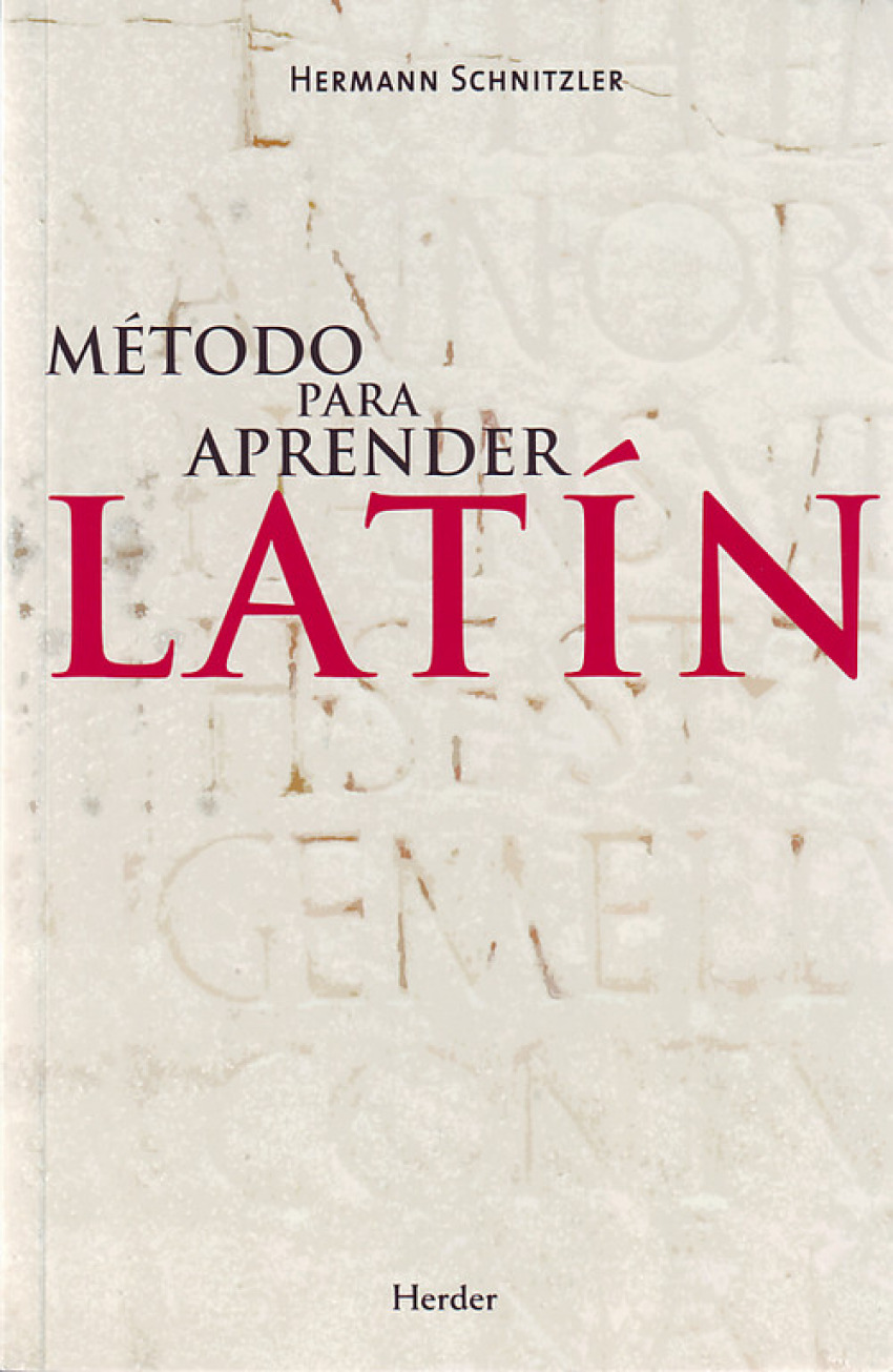 Método para aprender latín - Schnitzler, Hermann