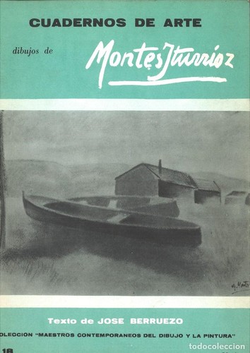 18.cuadernosde arte:dibujos de gaspar montes iturrioz - Berruezo, Jose