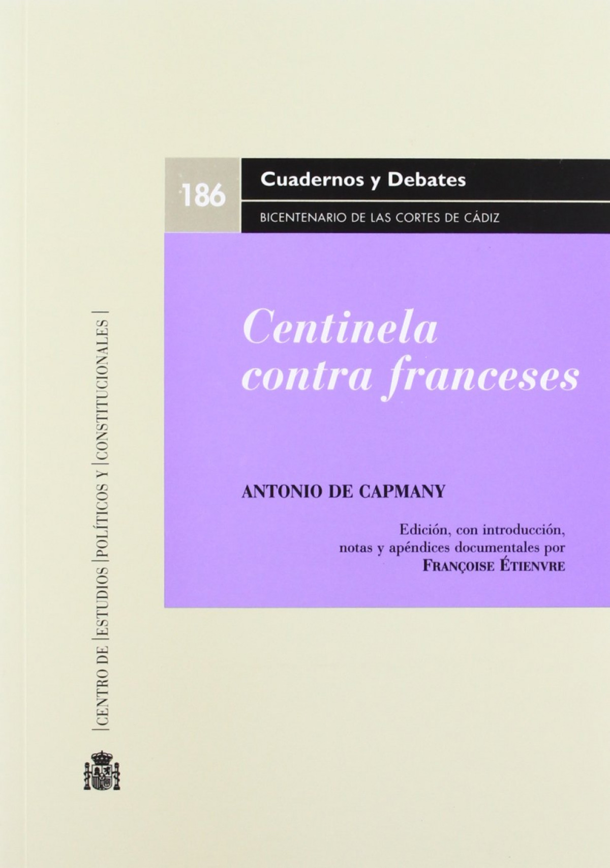 Centinela contra los franceses - Capmany Y De Montpalau, Antonio De