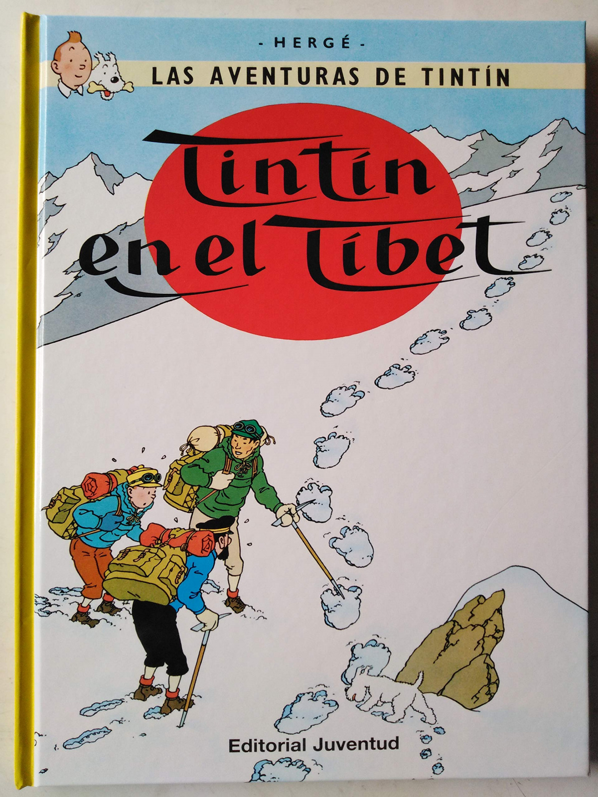 C- tintin en el tibet - Herge-tintin Cartone Iv