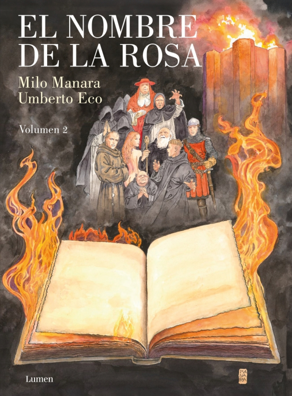 El nombre de la rosa. La novela gr�fica