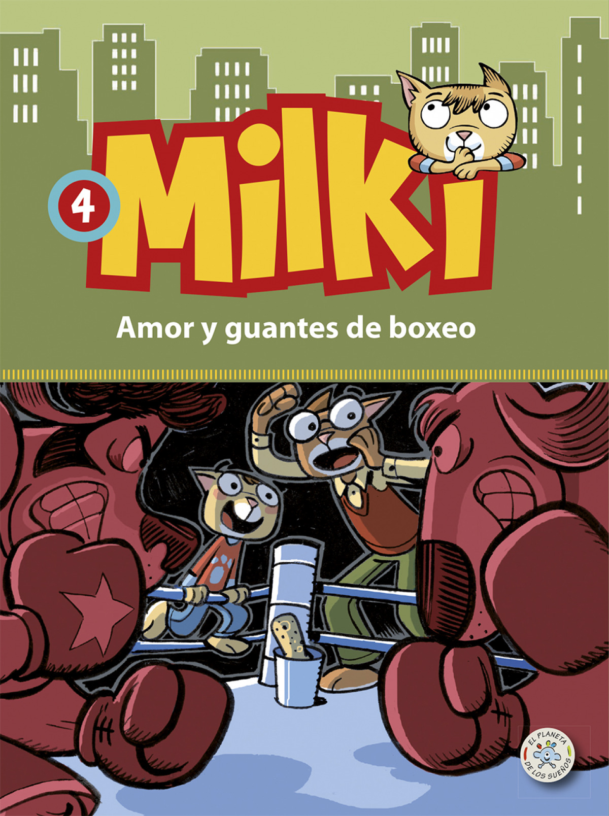MILKI 4 AMOR Y GUANTES DE BOXEO