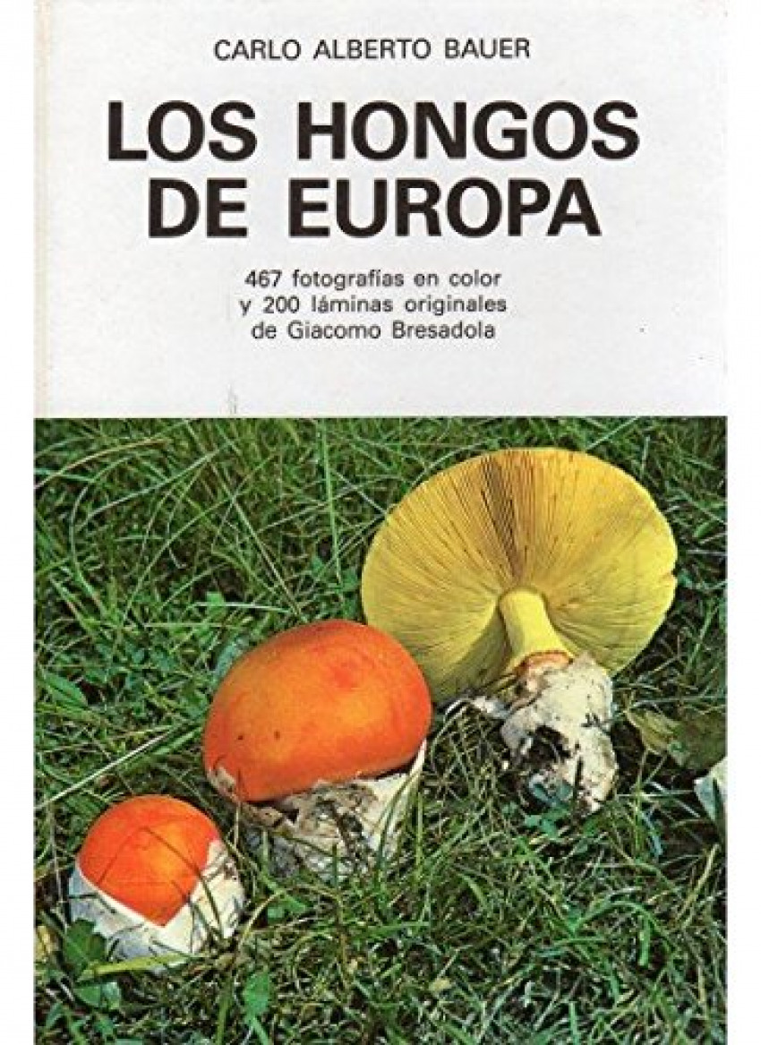 Hongos de europa - Carlo Alberto Bauer