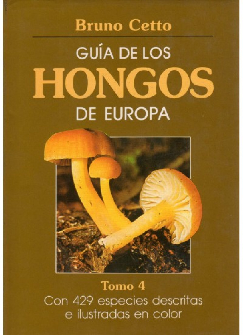 GuÍa de los hongos de europa. tomo iv - Bruno Cetto