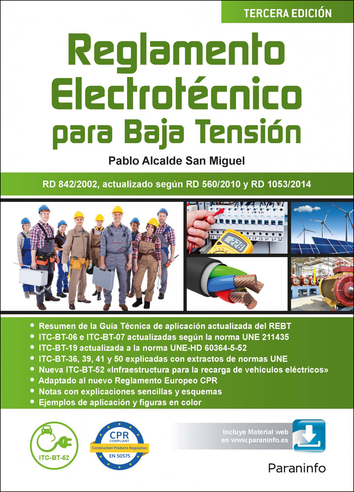 Reglamento electrotcnico de baja tensiÓn. ediciÓn 2017 - Alcalde San Miguel, Pablo