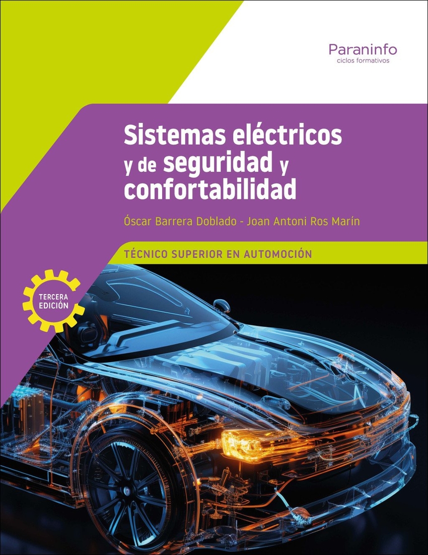 SISTEMAS ELECTRICOS Y DE SEGURIDAD Y CONFORTABILIDAD 3.� EDICION 2026