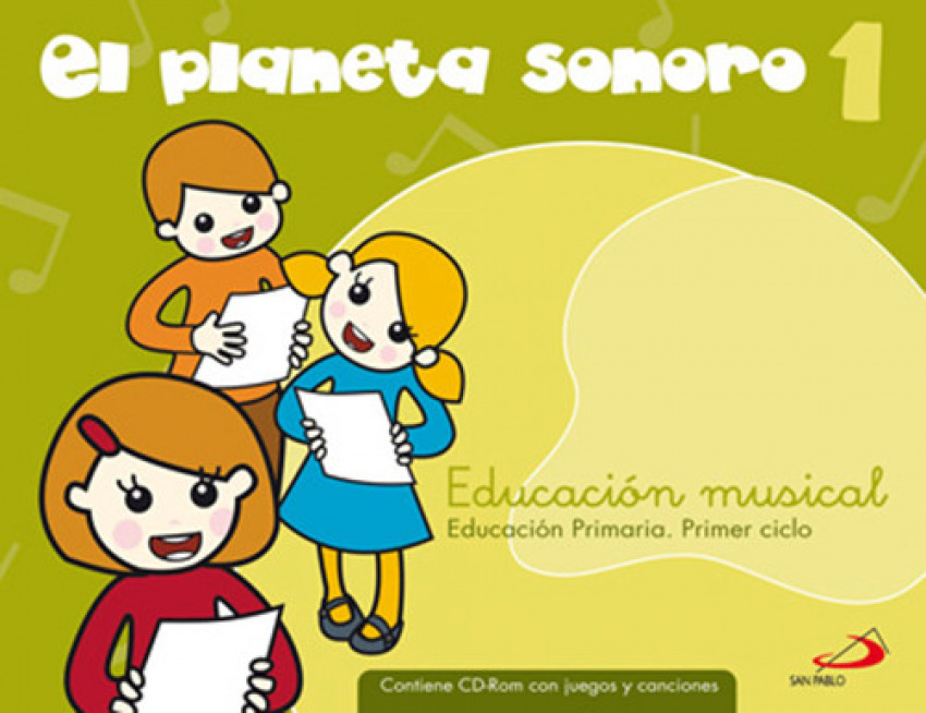 (07).planeta sonoro 1o.prim.(libro+cd)/musica - García Santos, Gonzalo / Rovira Sanroque, Raquel