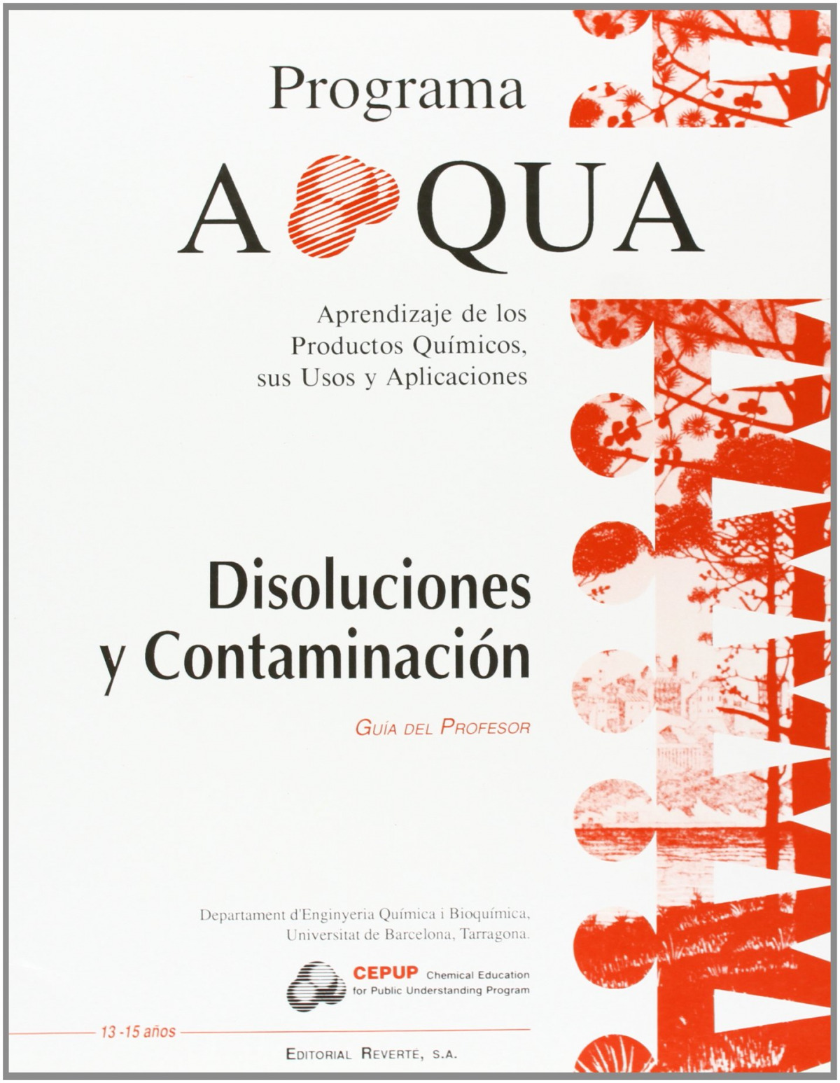 Disoluciones y contaminaci�n. Gu�a del profesor