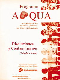 Disoluciones y contaminaci�n. Gu�a del alumno