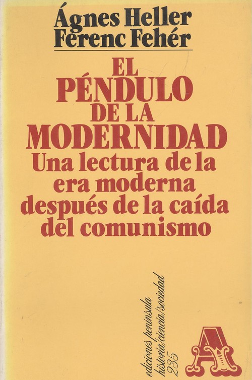 EL PENDULO DE LA MODERNIDAD