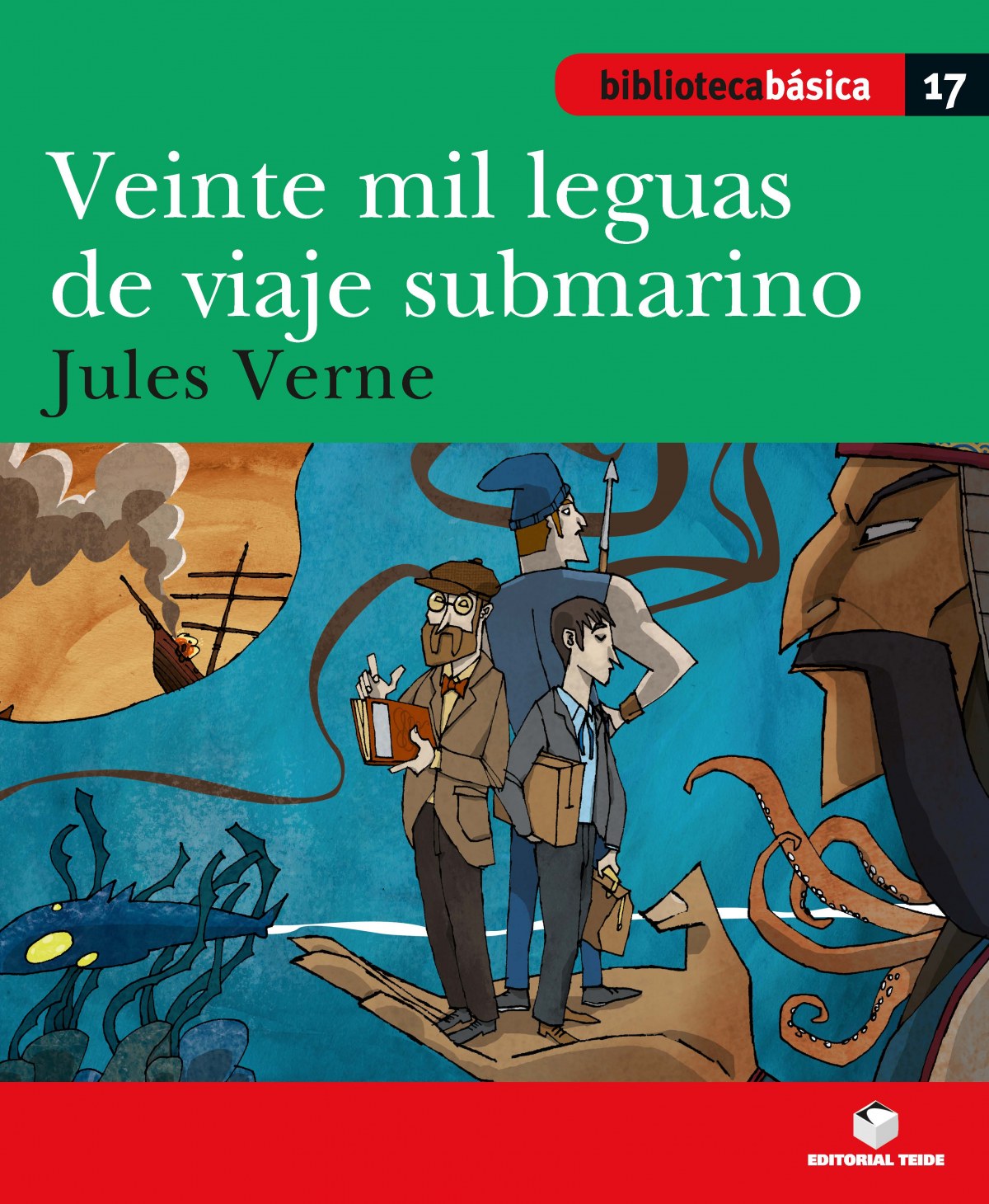 Biblioteca Básica 18 - Veinte mil lenguas de viaje submarino - Desconocido