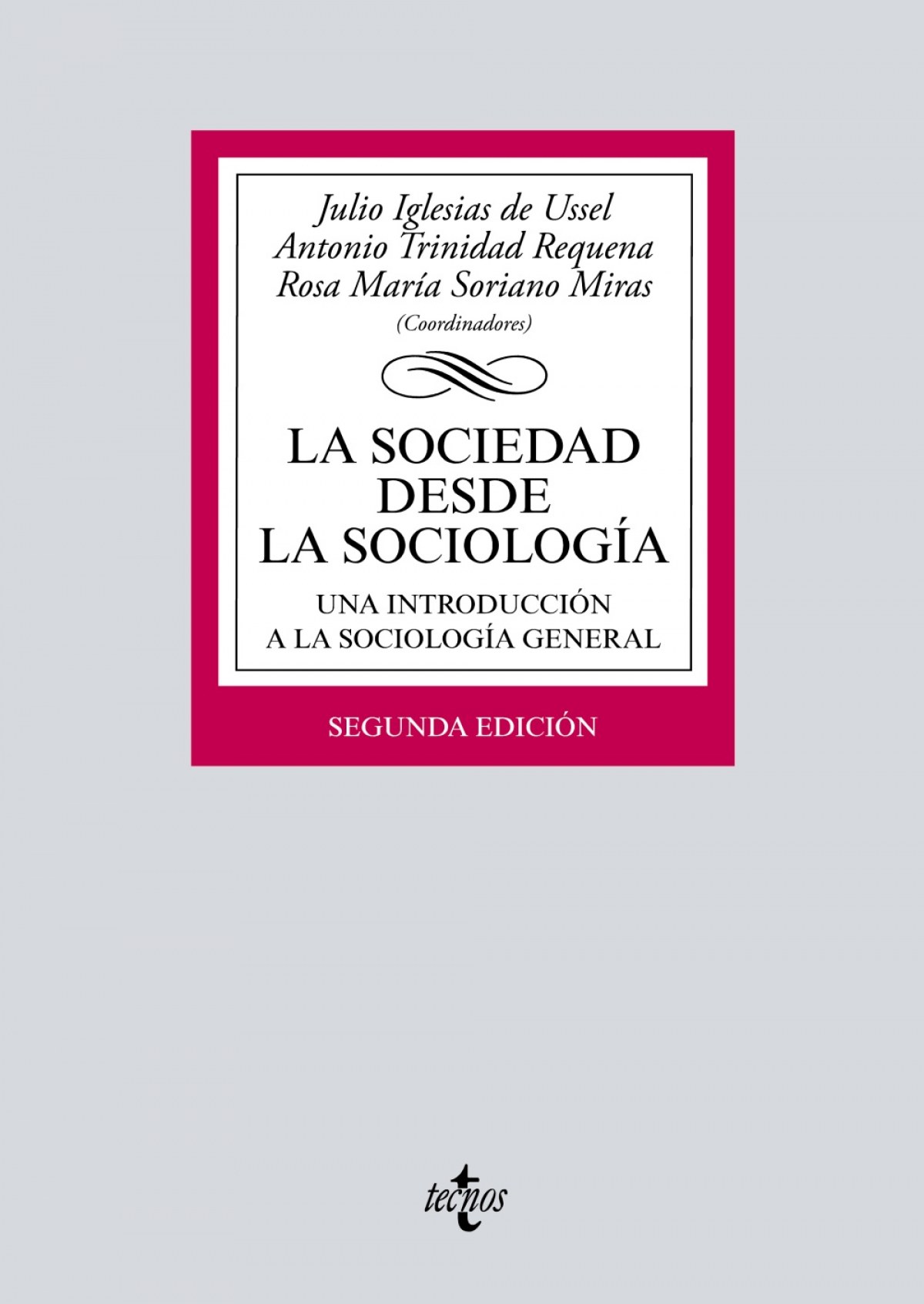 LA SOCIEDAD DESDE LA SOCIOLOGÍA Una introducción a la sociolog¡a gener - Iglesias De Ussel, Julio/Trinidad Requena, Antonio
