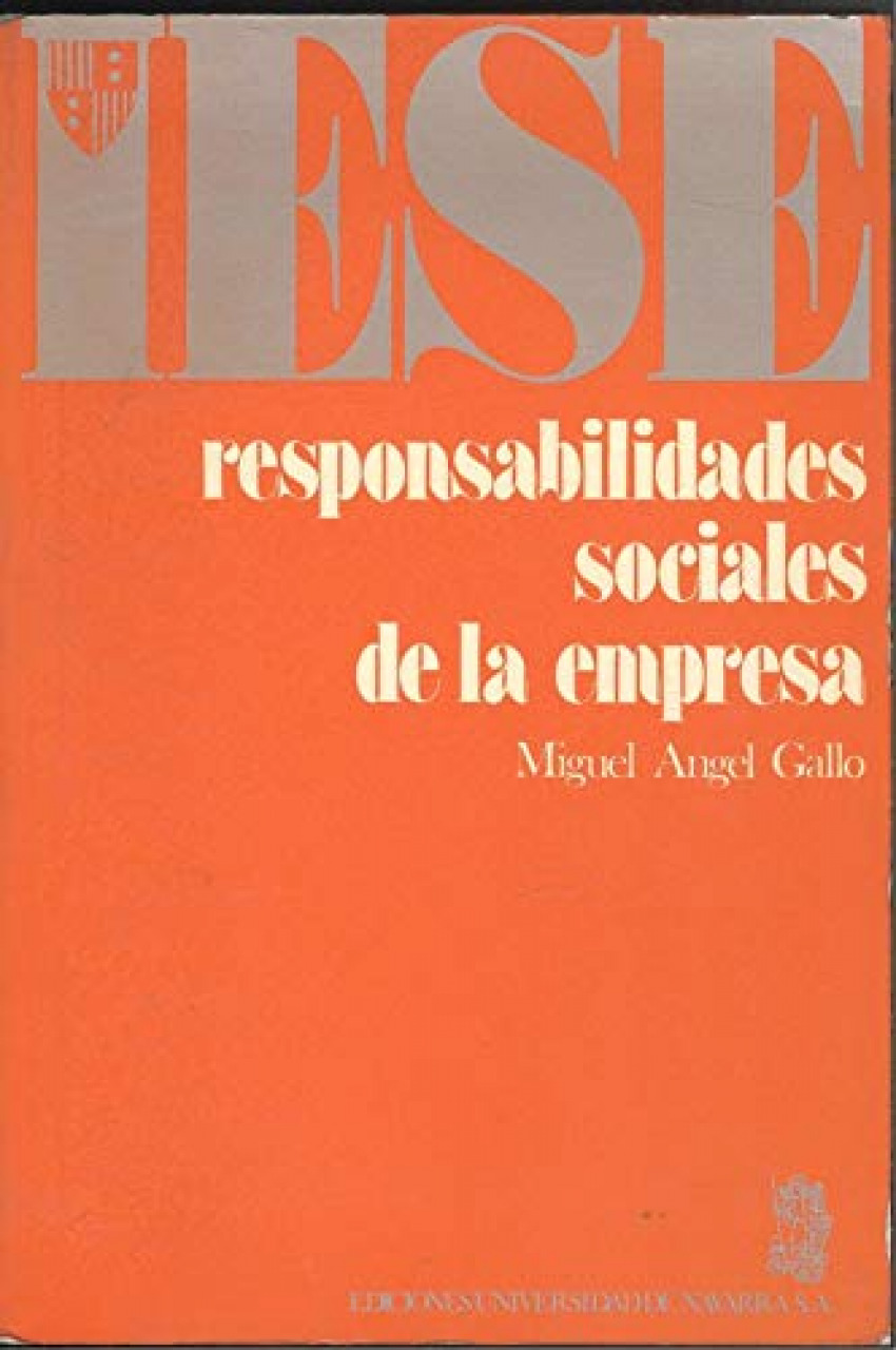 Responsabilidades sociales de la empresa - Gallo Laguna De Rins, Miguel Angel