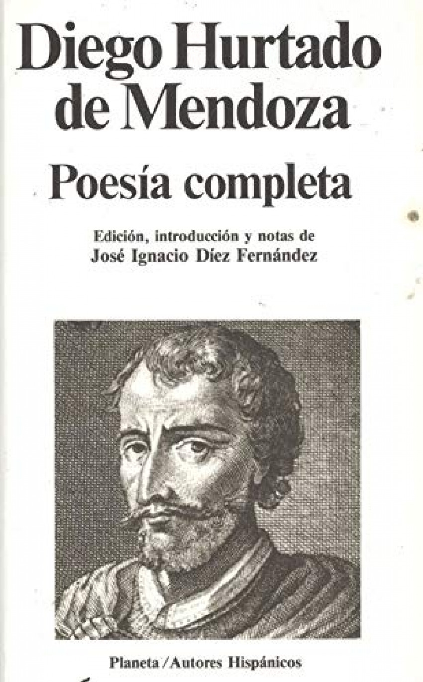 Poesia completa - Hurtado De Mendoza, Diego