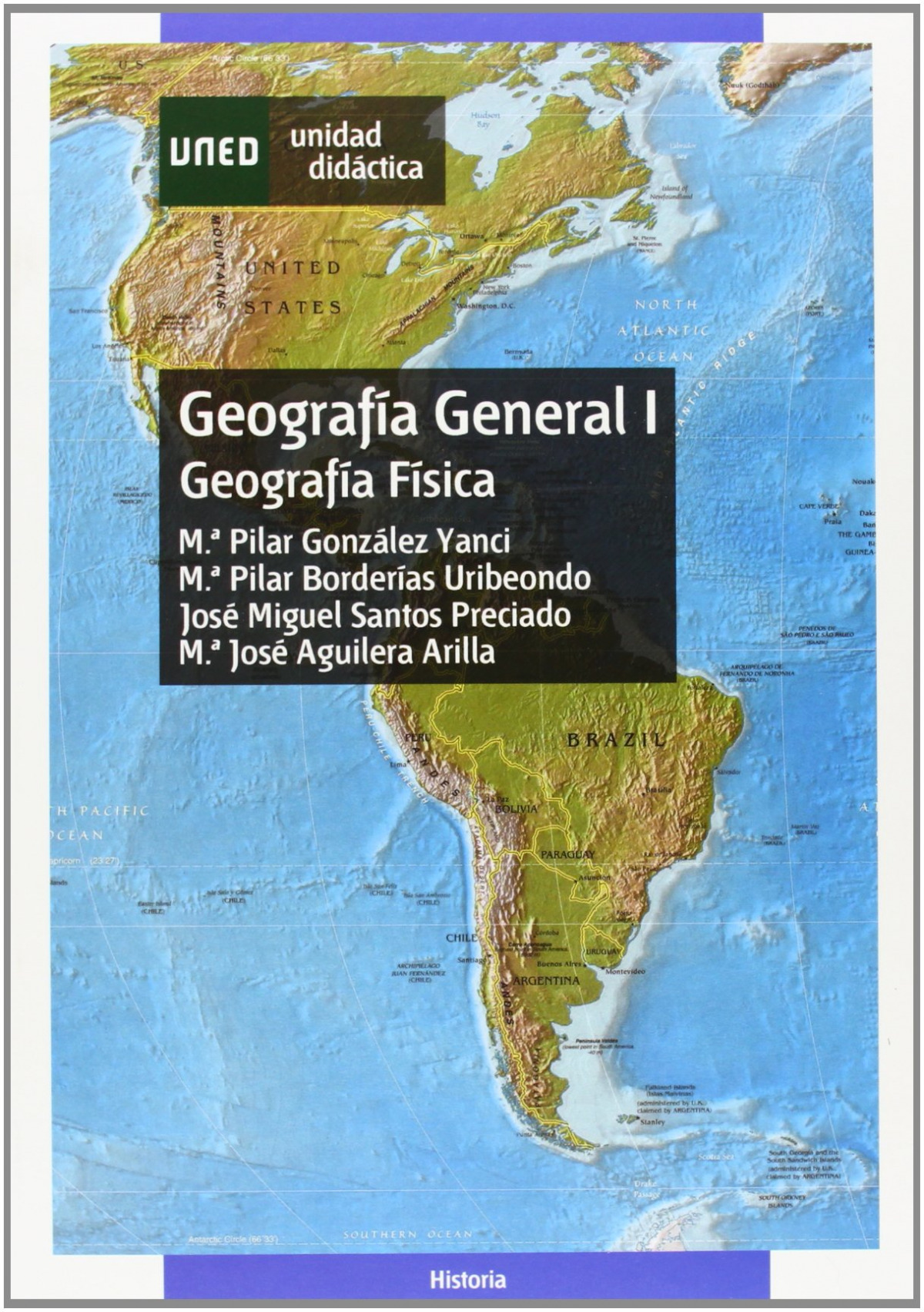Geografia general i (geografia fisica) - Aguilera Arilla,Maria Jose-borderias Uri