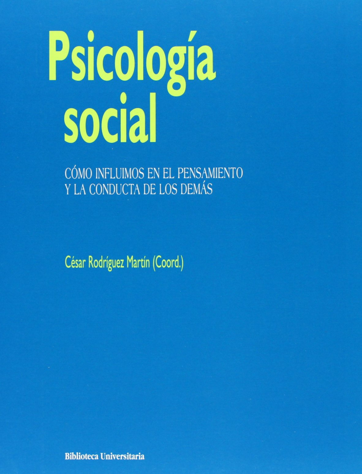 Psicología social - Vv.Aa.