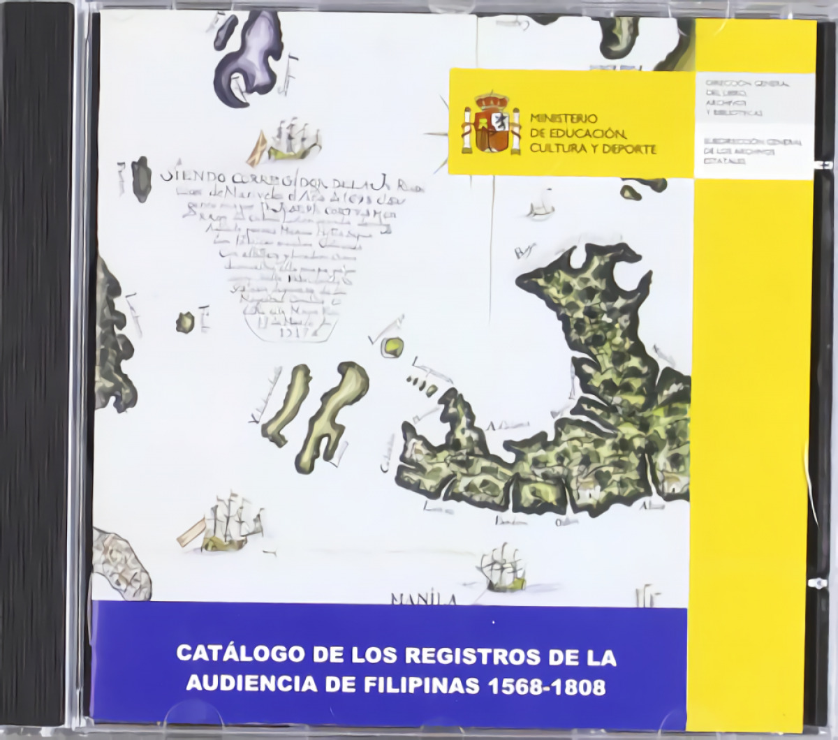 Catalogo reg.audiencia filipinas (cd-rom) - Ministerio De Cultura