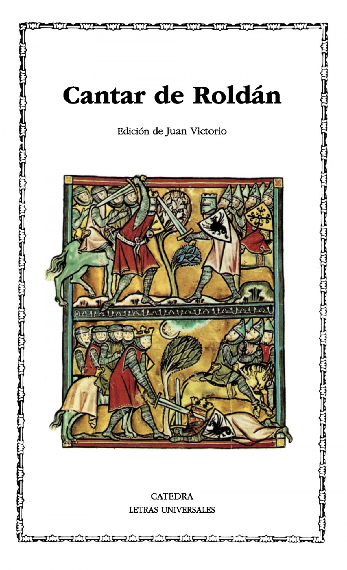 Cantar de Roldán - Victorio, Juan (preparador)