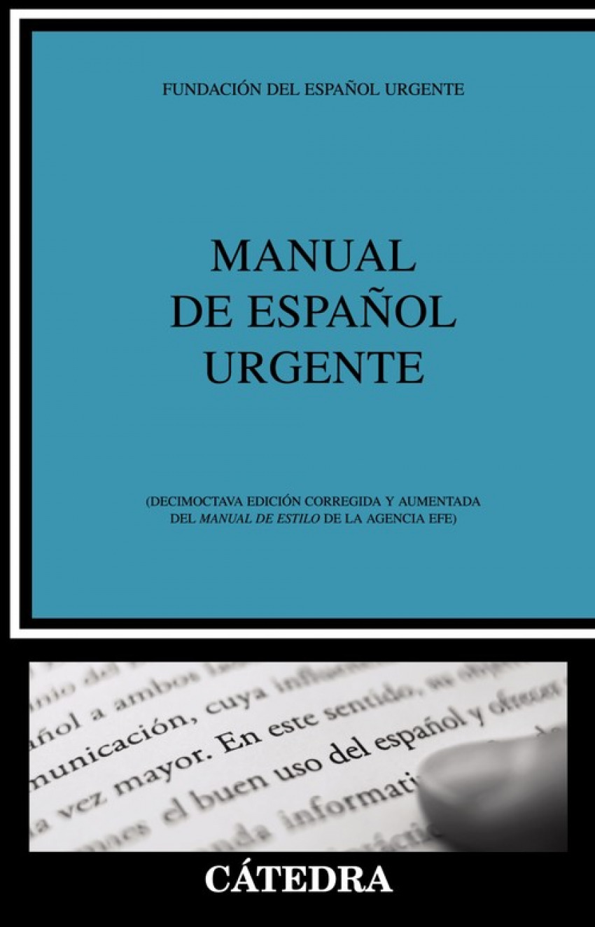 Manual de espaÑol urgente (linguistica) - Fundación del Español Urgente