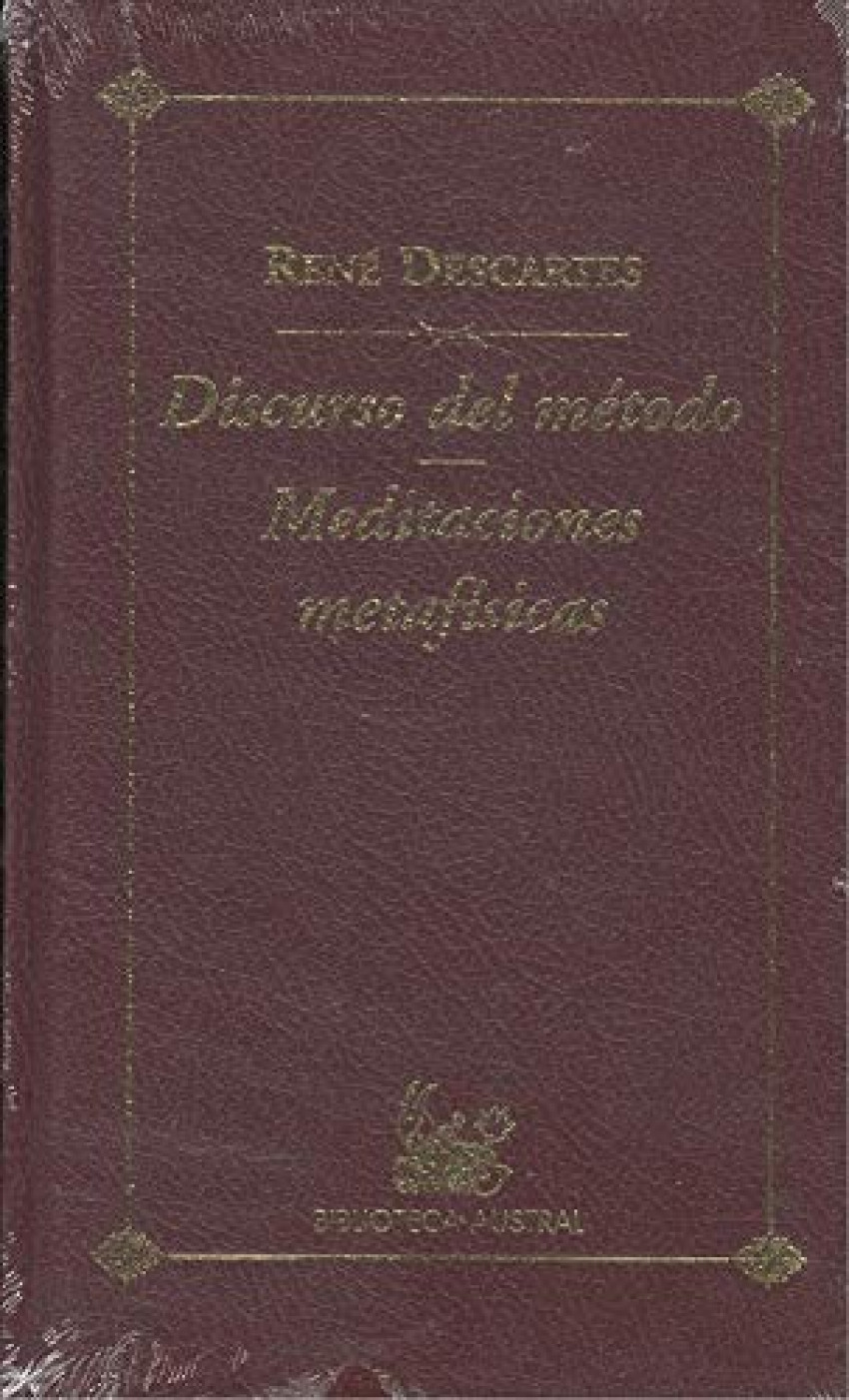 Discurso del metodo / meditaciones metafisicas - Descartes, Rene