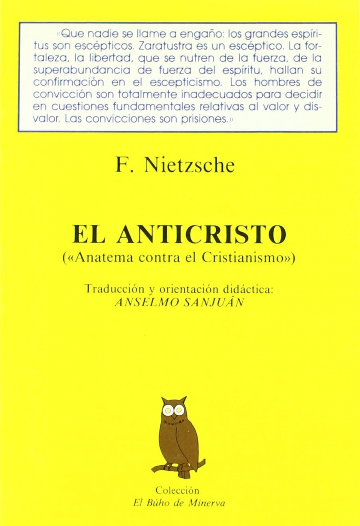 El anticristo - Nietzsche, Friedrich