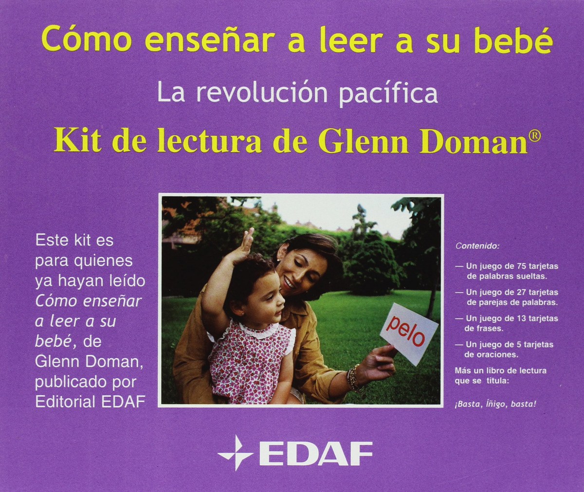 Fichas de prácticas del método Glenn Doman para aprender a leer - Doman, Glenn J.