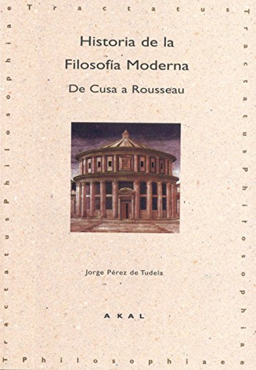 Historia de la filosofía moderna - Perez De Tudela, Jorge