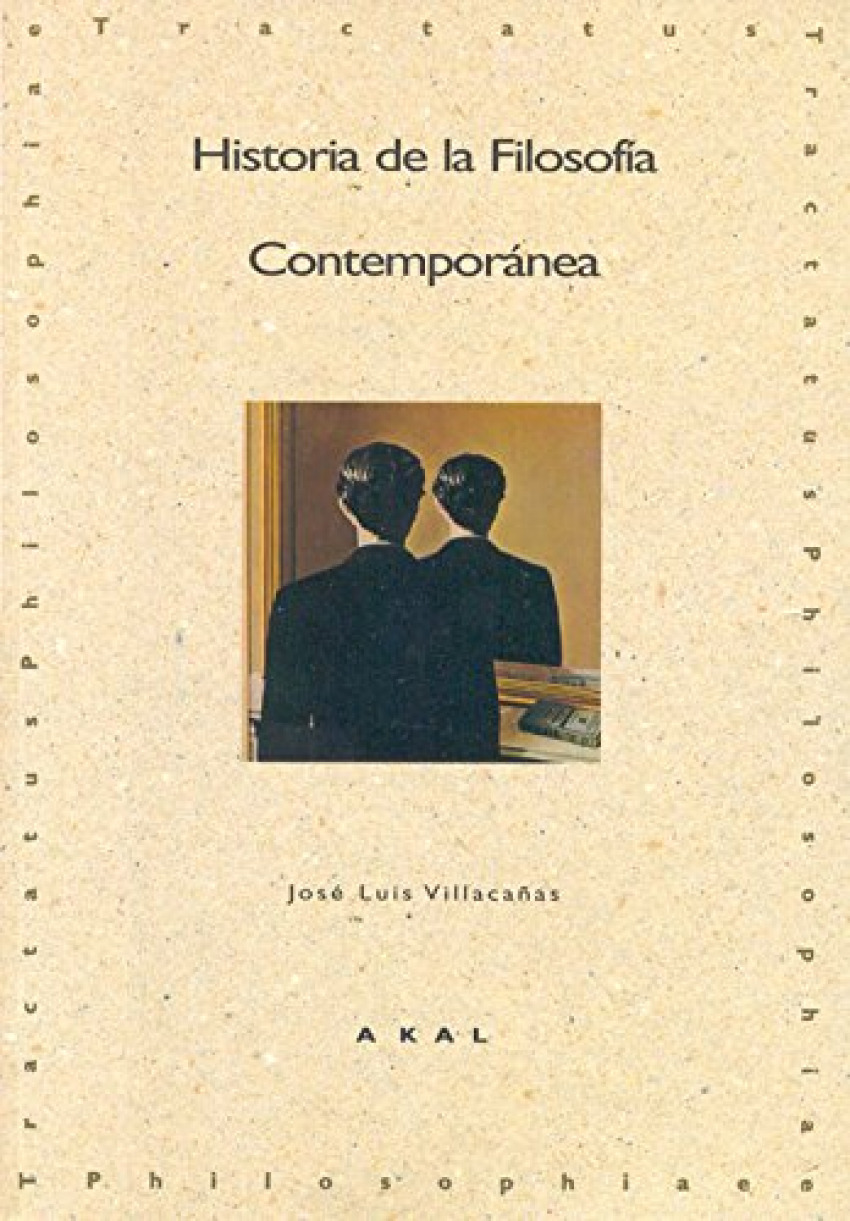 Historia de la filosofía contemporanea - Villacañas, Jose Luis