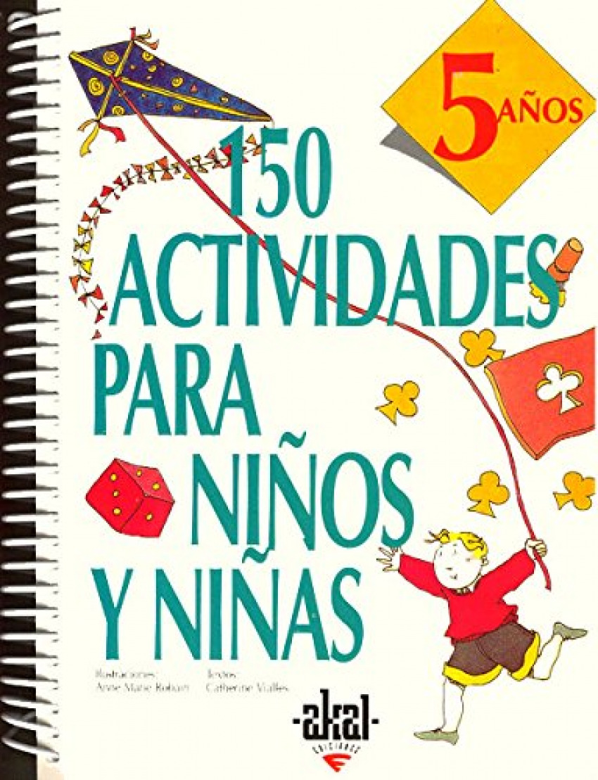 150 actividades para niños y niñas de 5 años - Vialles, Catherine