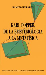 Karl popper, de la epistemologia a la me - Queralto Moreno, Ramon
