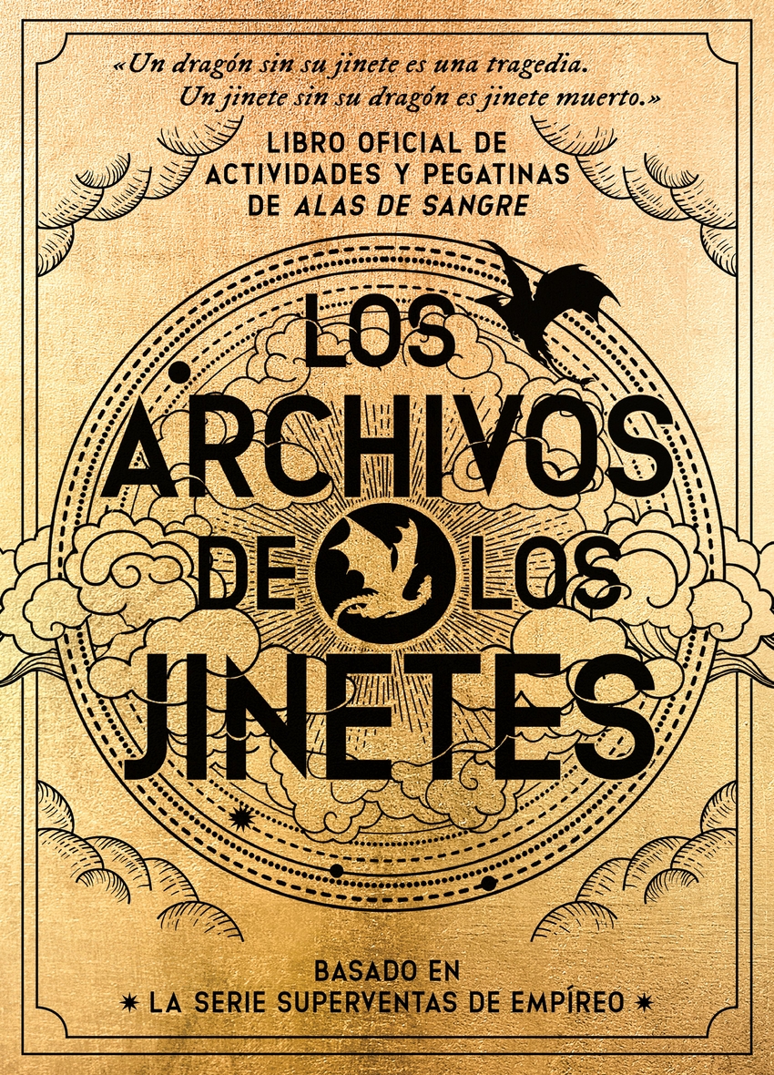 Libro oficial de actividades y pegatinas de Alas de Sangre