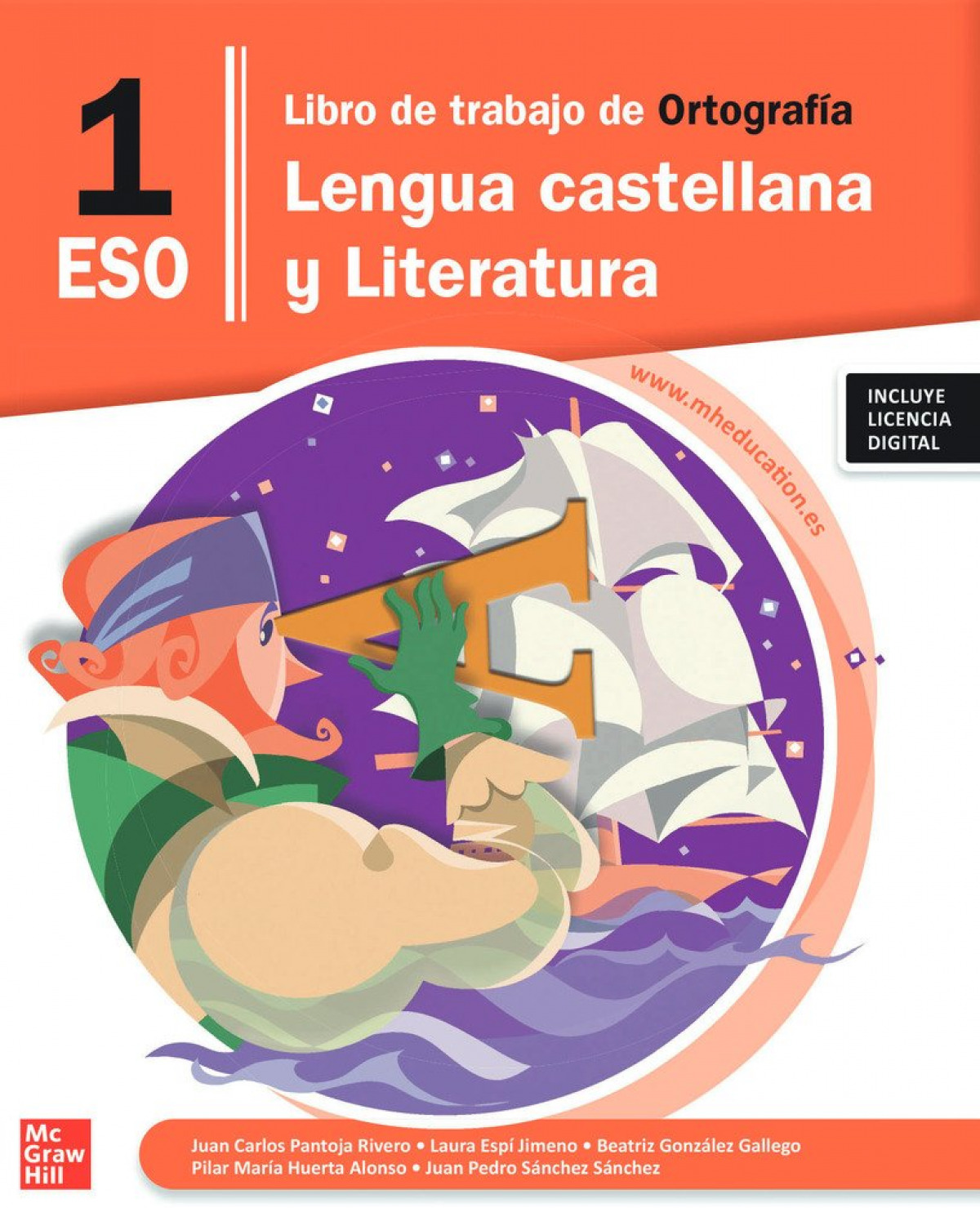 Lengua castellana y Literatura 1�ESO Libro trabajo de Ortograf�a 2026