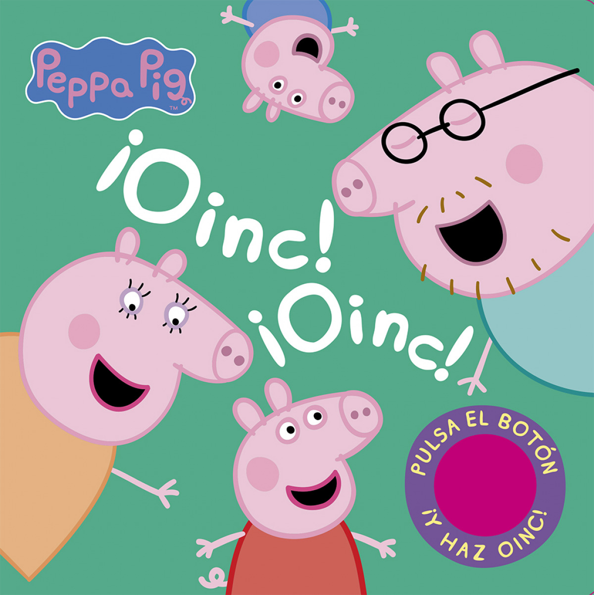 ¡Oinc! ¡Oinc! (Libro con sonidos) (Peppa Pig) Pulsa el botón y haz ¡oi - Hasbro,