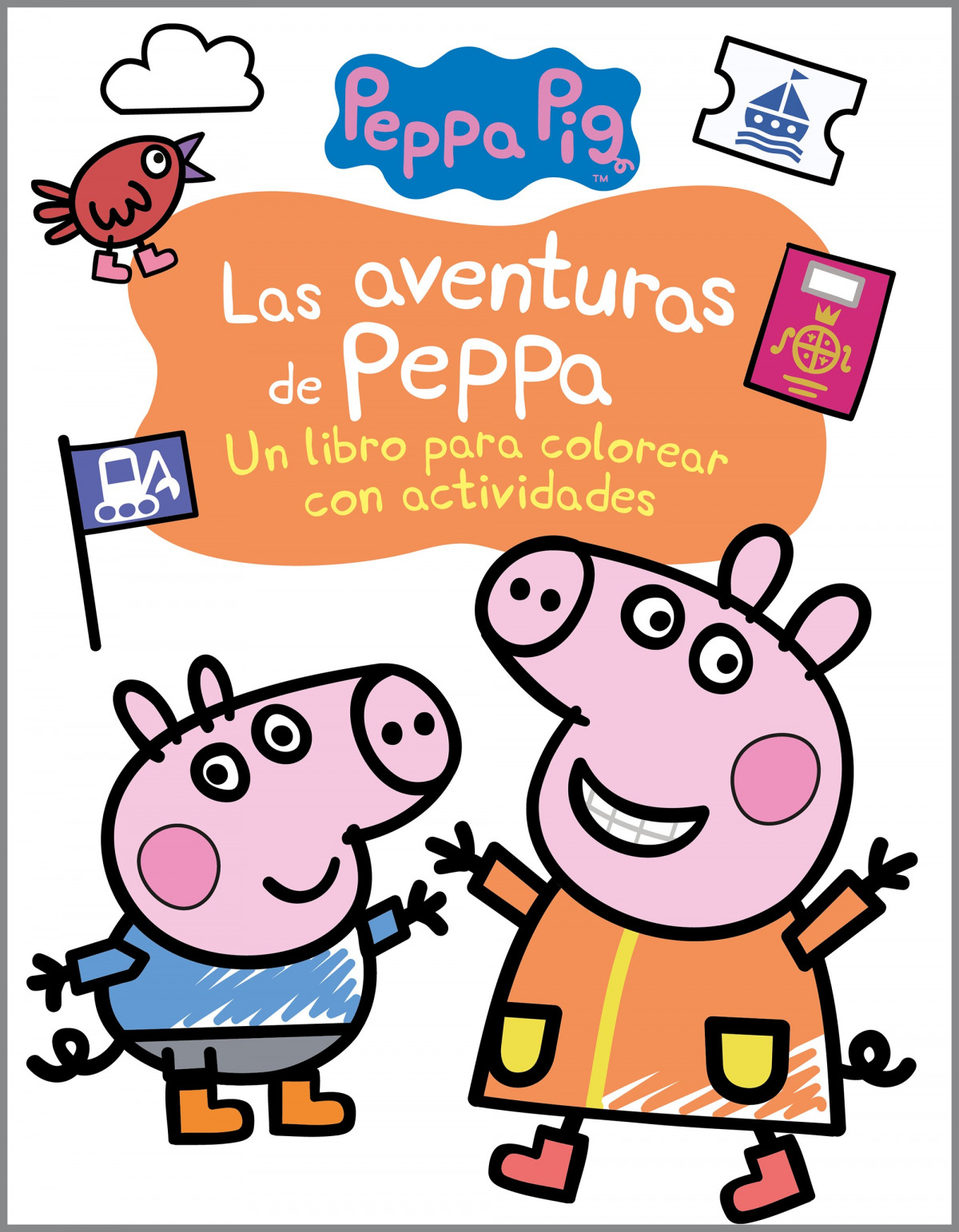 Las aventuras de Peppa (Actividades para colorear) - Libreria Recondo